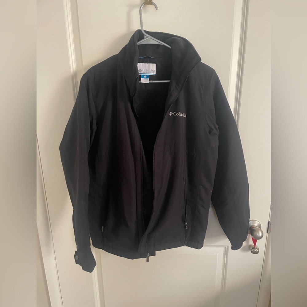 Men’s size S black Columbia coat